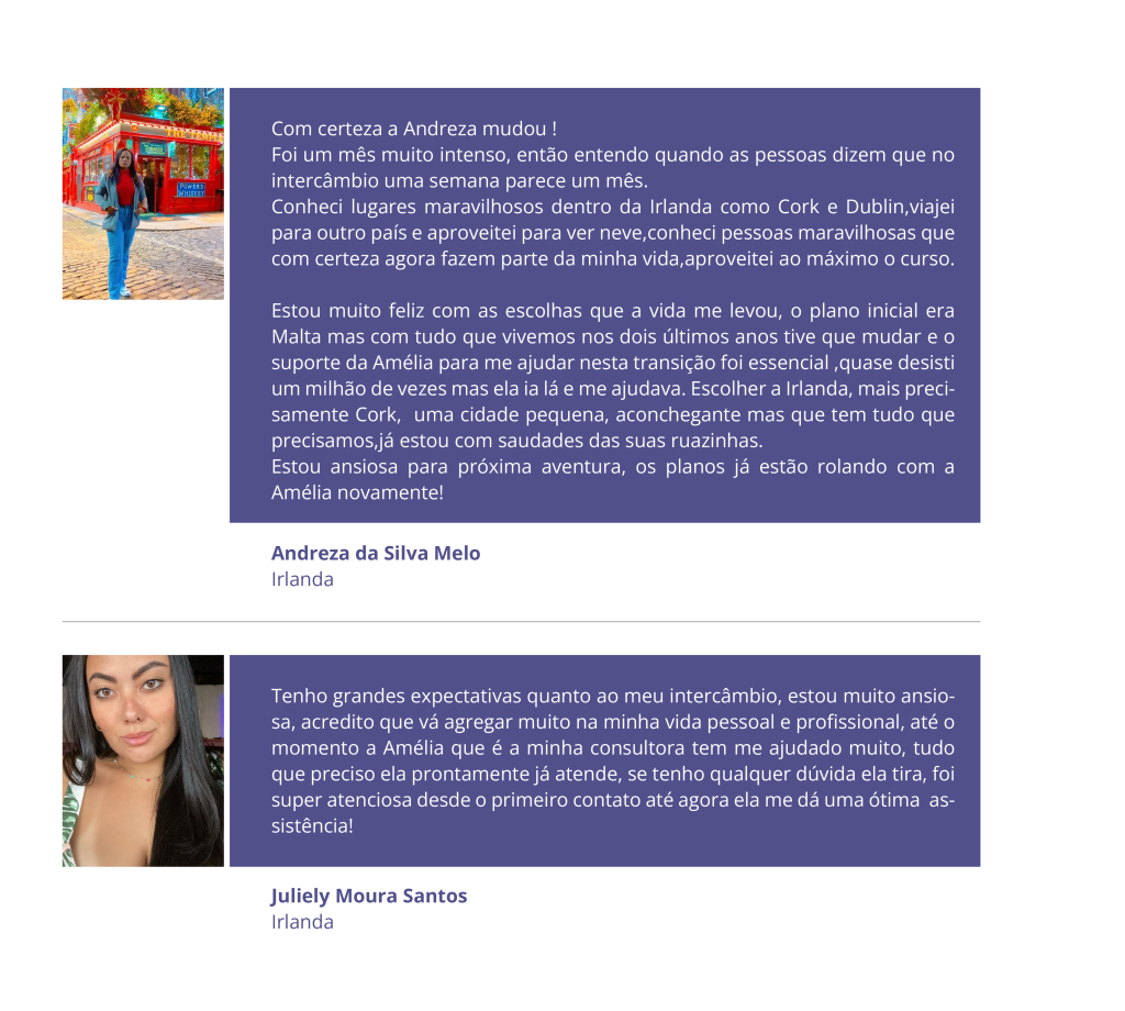 Amelia- depoimentos 1